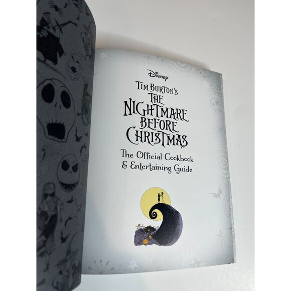 The Nightmare Before Christmas Cookbook Entertaining Guide Book Recipes Holiday - Picture 7 of 11